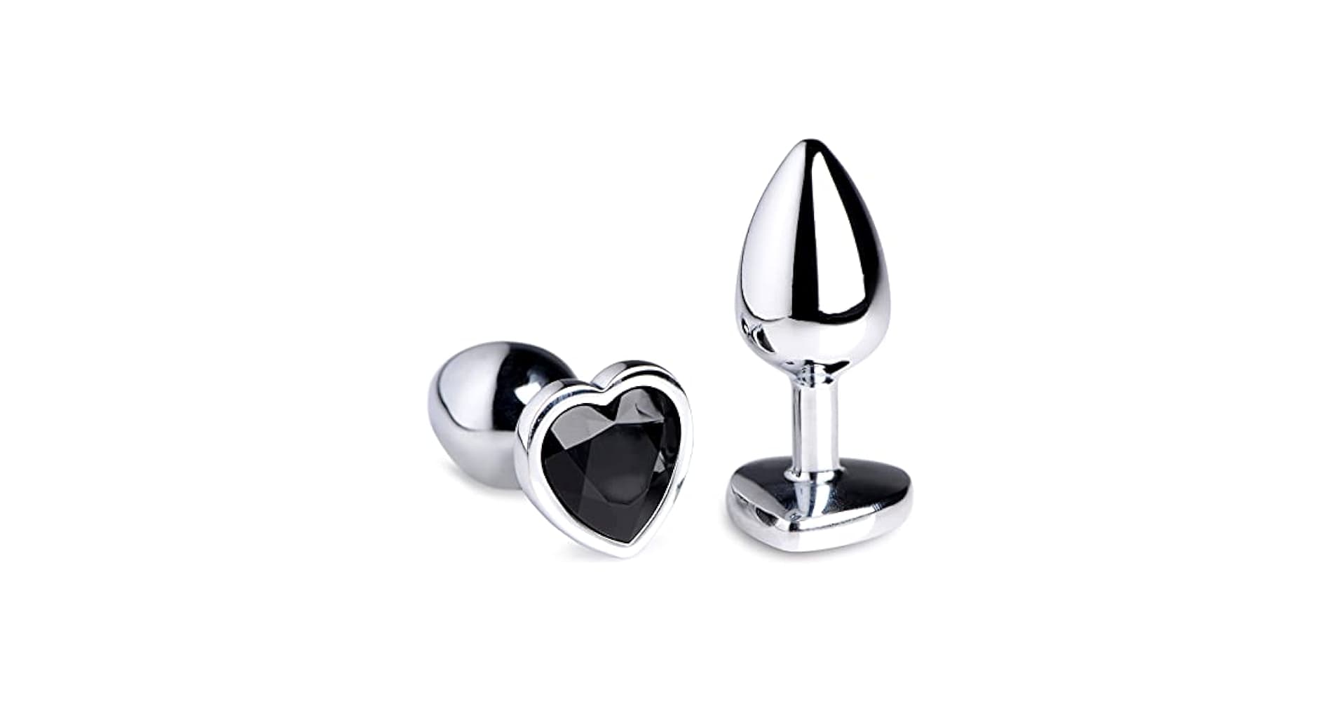 Plug anal metálico corazón, imagen 3